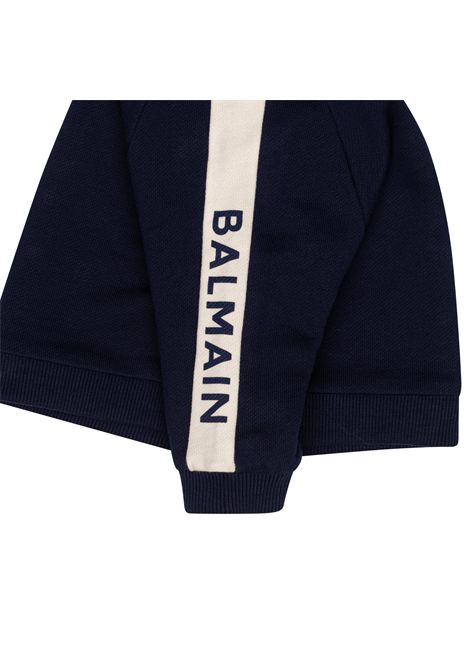 Felpa con logo BALMAIN KIDS | BZ4390 Z3183617BC